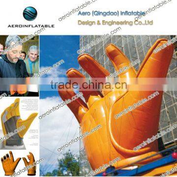 Giant inflatable advertising glove