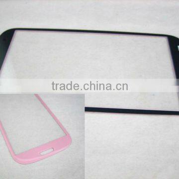 Front Glass (no inner screen display) for Samsung Galaxy S3 SIII GT-i9300 Pink
