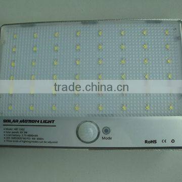 Aluminum 57leds Sensor Motion Light Solar Led Lamp