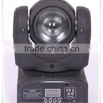 Double face beam-wash 10w led mini beam wash moving head