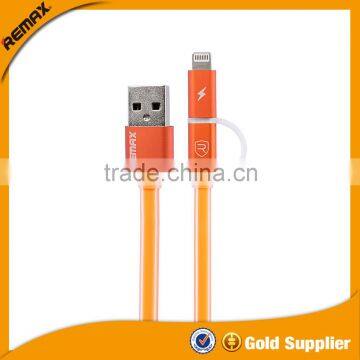 REMAX Aurora 2 in 1 Micro USB Data Cable for Android Mobile Phone