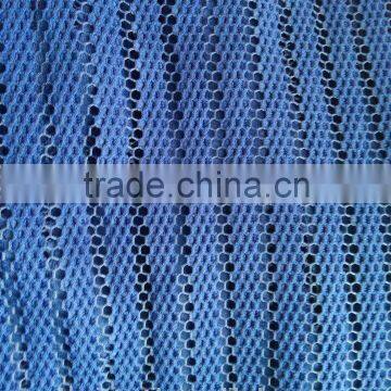 100% Polyester Stripe Mesh Fabric for Making All Kinds of Garments photo-3