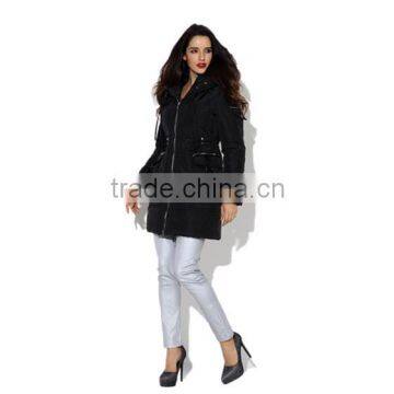 Pretty steps high quality Lightweight enough with zipper big pockets A-Line Down Coat winter 2015