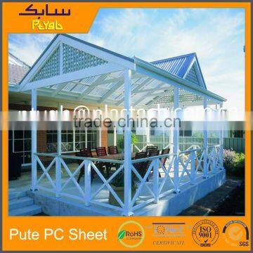 2 ply plastic sheets hard shell roof top tent gazebo with glazed roof