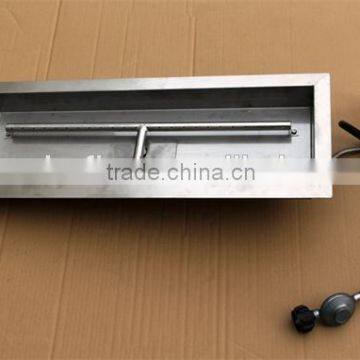Outdoor Rectangle Gas Fire PIt Kit