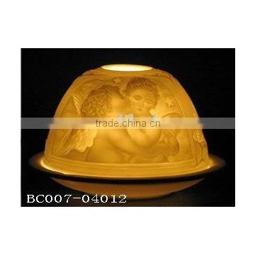 angel candle holder -Dome shape-BC007-04012