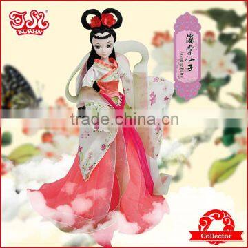 11'' pvc Chinese fairy doll high end gift