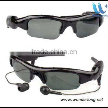 Mp3 sunglasses web camera digital video recording glasses hidden camera glasses