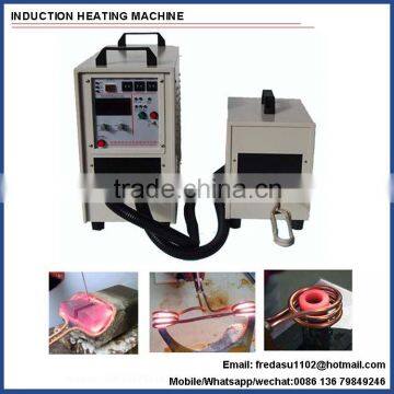 Full solid state IGBT high frequency induction heating machine