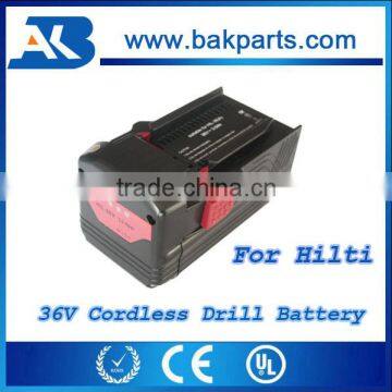 Hilti Cordless Drill Replace Li-ion Battery Charger 36V 3000mAh for Hilti B36