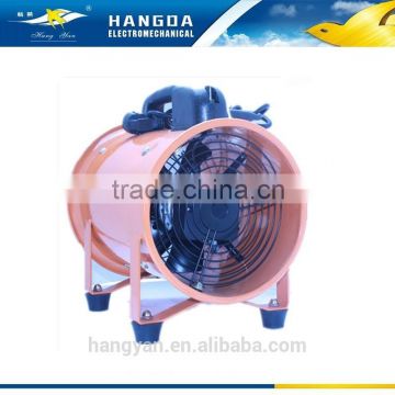 250mm 100% copper round 220v AC portable ventilation fan