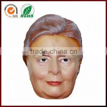 Womens Realistic Female Hilary Latex Mask for Crossdressing