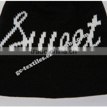 New Product China Manufacturer OEM CUSTOM LOGO Winter Fur Pompons Women Fashion Acrylic Beanie Hat and Cap photo-5