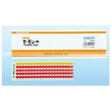 Reversible temperature tape indicator label/5 Level/Made in Japan