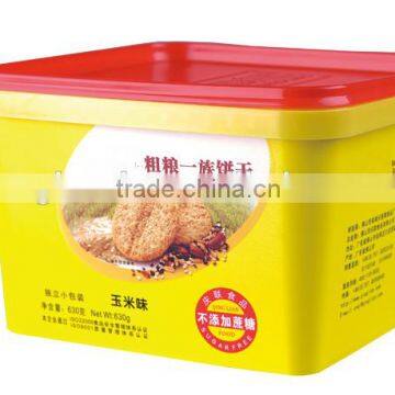 630g*12 Corn Flavor Digestive Biscuits Manufacture