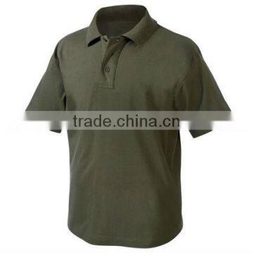 Green Color Men Polo Shirts