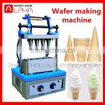Ice cream cone wafer biscuit machine waffle cone machine