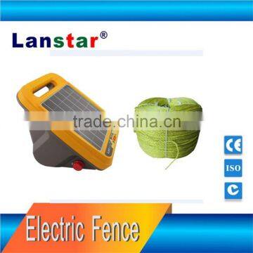 1.5KM farm electric fence solution for cattle/horse fence management,solar battery charger