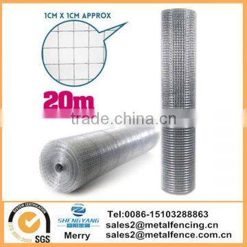 20 Metre Roll galvanized Welded Wire Mesh Graden Pet Chicken Coop Aviary Fencing