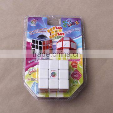 Wholesale 3 in 1 Colorful Plastic Magic Puzzles Cube for Children Gifts Educational Toys photo-2
