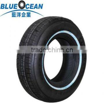 High quality white side wall tires for pickup P-metric tires P225/70R15