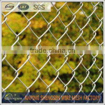 ISO 9001 Certificate chain link fence per sqm weight from Anping