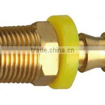 Brass Straight Rubber Hose Connector Form Zhejiang Supplers photo-5