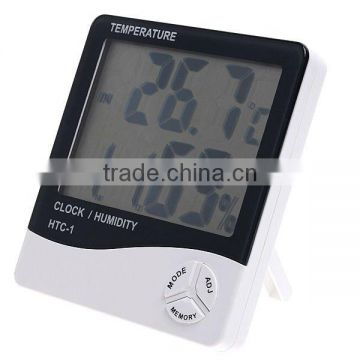 ew LCD Digital Temperature & Humidity Meter HTC-1