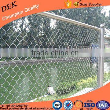 Home garden hot dipped galvanized pvc coated chain link fence