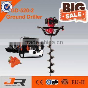 Long working life gasoline engine earth driller GD520-2