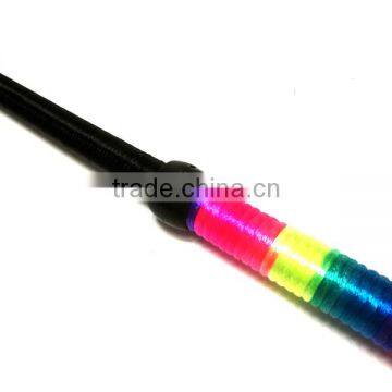 HORSE RIDING CROP ENGLISH HORSE RIDING CROP 65CM RIBBON HANDLE HORSE RIDING CROP WITH LEATHER FLAP HORSE EQUIPMNET HORSE RIDING photo-4