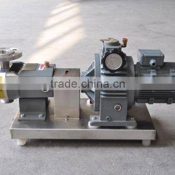 Industrial Sanitary Rotary Lobe Electric Liquid Oil Transfer Pump