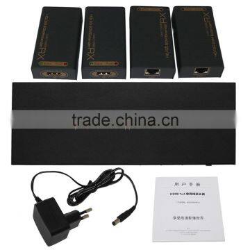 New Product HDMI Splitter 1x4 by 2CAT Extend 60M Full HD. With Four Receiver (Support 3D)US photo-3