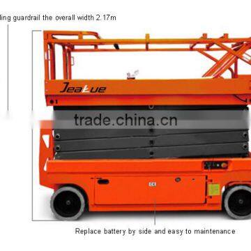 11m 12m Full Electric Sicssor Elevated Work Platform photo-4