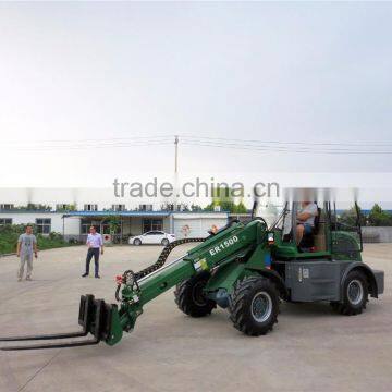 EVERUN Telescopic Arm Mini Wheel Loader ER1500 photo-4