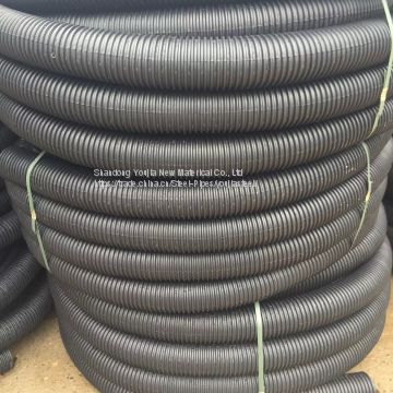 HDPE Single Wall Corrugated Perforate Plastic Pipe