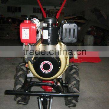 MeiQi 9HP 178F diesel engine tiller cultivator with rotary hoe