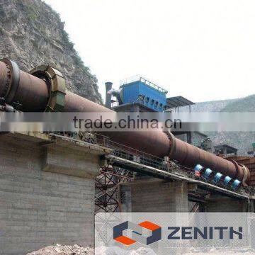 Zenith rotary kiln with mechanical thrust roller with ISO Approval