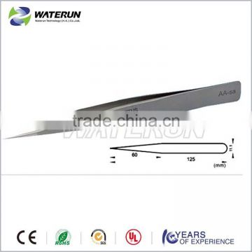 Vetus AA-SA stainless steel pointed precision tweezers