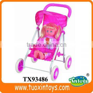 Baby Twin Toy Doll Stroller Wheels photo-1