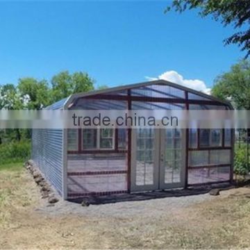 Fiberglass hobby greenhouse, garden greenhouse