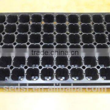 Plastic Nursery Seed Tray 128 Cells Garden Plastic Seeding Nursery Tray photo-6