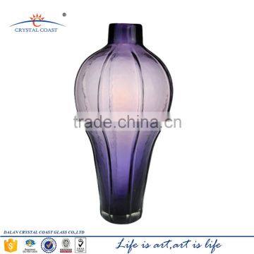 Wholesale unique shape large frosted martini glass flower vase made in China