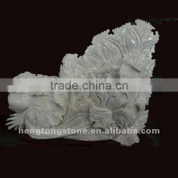 Hand Carved Cabbage Marble Craft