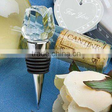 crystal rose wine stopper wholesale