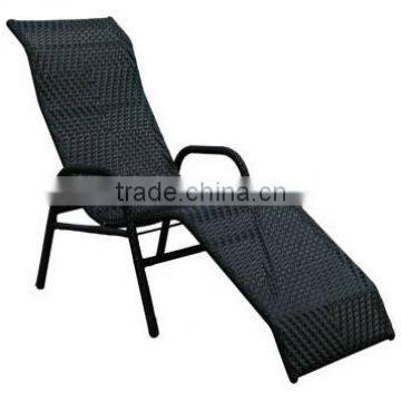 Outdoor Folding Aluminium Sun Lounge with plastic armrest L92402