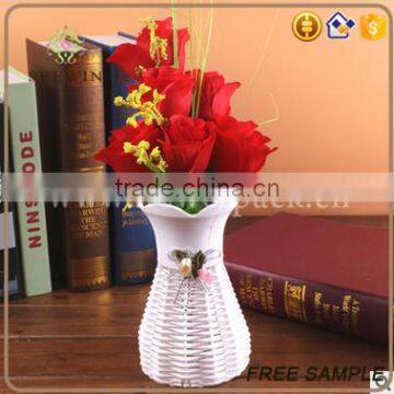 China factory supplier cheap plastic vase