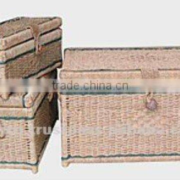 Sea-grass Trunks/ Handicraft Laundry Baskets