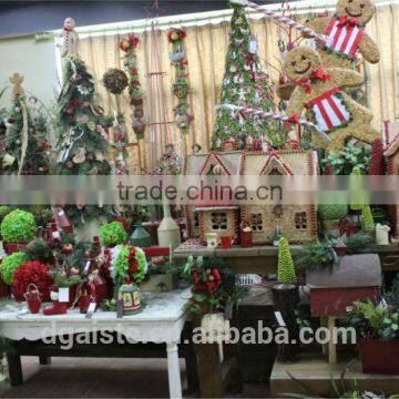 mini / huge artificial christmas pine tree / ring / flower for home / hotel / office (new christmas combination of Este-003 )