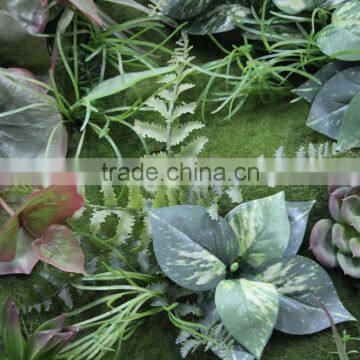 Decration Garland (110X50cm) Vertical Artificial Leaf Wall photo-2
